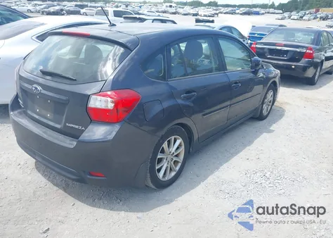 2013 Subaru Impreza 2.0I Premium из США, поврежденный, VIN JF1GPAC61D2861316